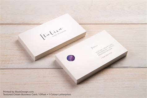 Textured Business Cards