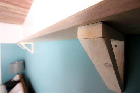 How To Make Diy Wood Triangle Shelf Brackets