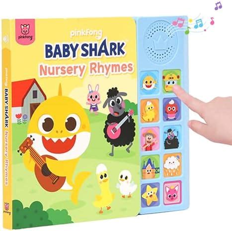 Pinkfong Baby Shark Sound Books ([10 BTN] Baby Shark Nursery Rhymes ...