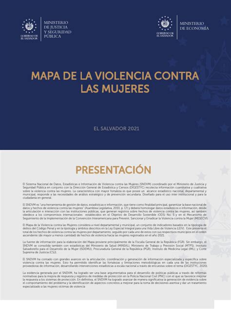 Mapa De La Violencia Contra Las Mujeres Els 2021 Descargar Gratis Pdf