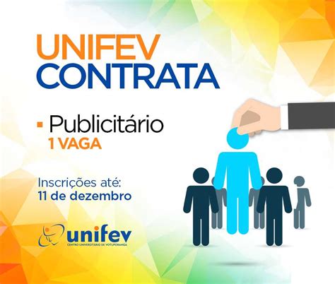 Unifev Abre Vaga Para Publicitário Votunews A Notícia Em Primeiro