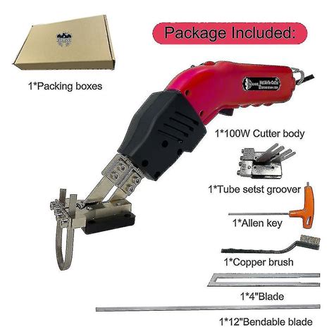 Electric Hot Knife Cutter Eps Foam Cutter Styrofoam Heat Cutting Grooving Machine Portable
