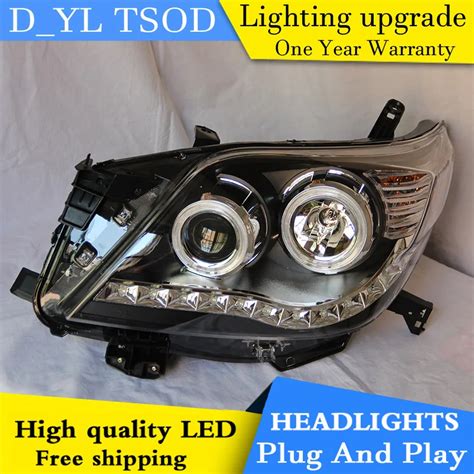 Free Shopping Car Styling Head Lamp For Toyota Prado Fj150 2010 2013