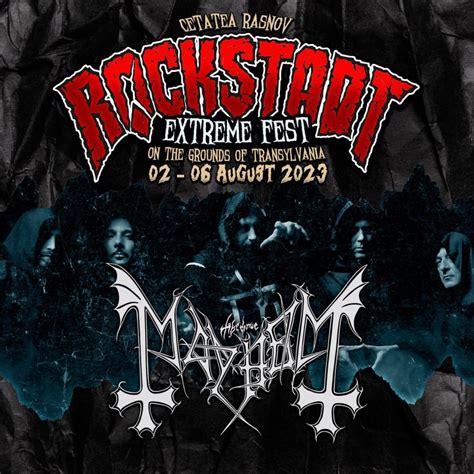 Rockstadt Extreme Fest 2023 Anunta Noi Confirmari Mayhem Si Hangman S