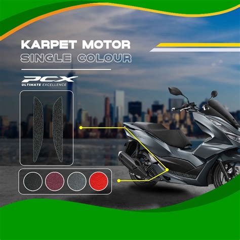 Jual Karpet Motor Mie Bihun Honda New Pcx Cc Alas Motor Honda