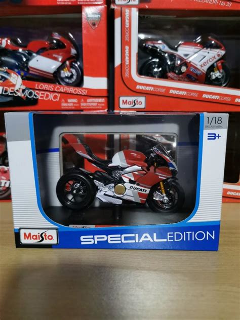 Ducati Panigale V4s Corse Special Edition 118 Bike Hobbies And Toys