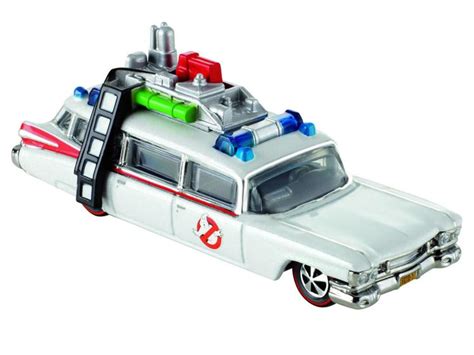 Hot Wheels Entretenimento Retrô Ecto 1 1 64 Mattel Aviões e Helicópteros de Brinquedo