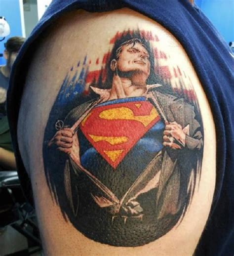 35 Inspirational Superman Tattoos Nenuno Creative