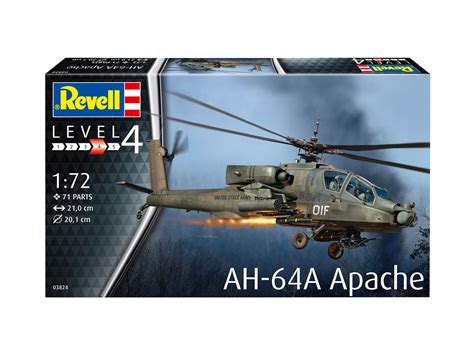 AH 64A Apache Model Do Sklejania Revell 03824