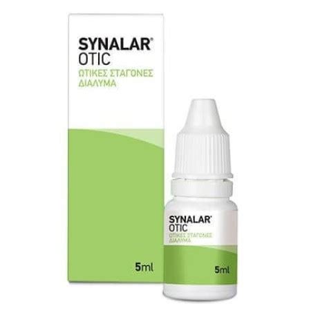 Синалар Отік ( Synalar Otic) 5 мл — замовити з доставкою, ціна ...