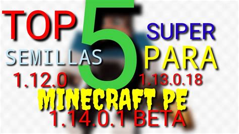 Top 5 Semillas Para Minecraft Pe 1 12 1 13 14 YouTube