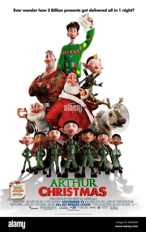 Arthur christmas poster hi-res stock photography and images - Alamy