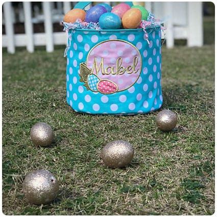 30 Adorable Personalized Easter Baskets for Kids - Dodo Burd