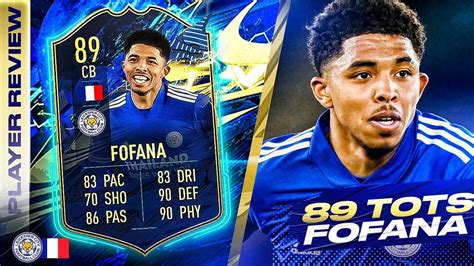 Finally An Amazing Cb 😱 89 Team Of The Season Fofana Review Fifa 21