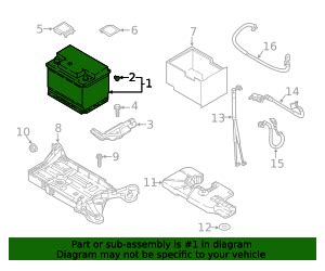 2013-2025 Volkswagen Vehicle Battery 5K0-915-105-G | OEM Parts Online