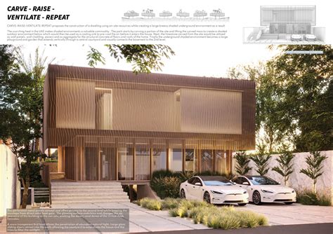 Architecture project // Carved Limestone Structures Enabling Natural