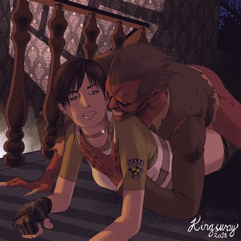 Resident Evil Rebecca Vs Crimson Head By Kingsway Hentai Foundry