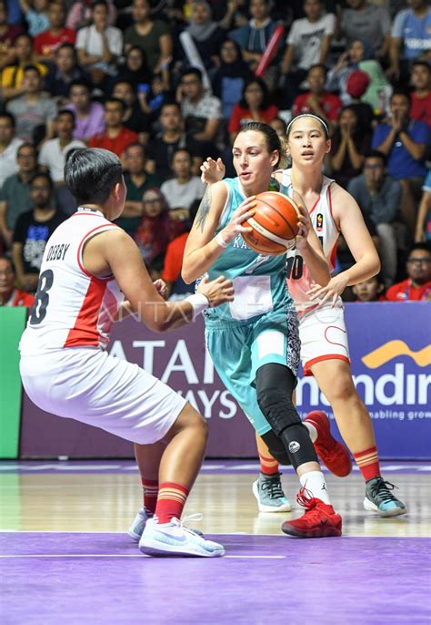 Basket Putri Indonesia Vs Kazakhstan Antara Foto