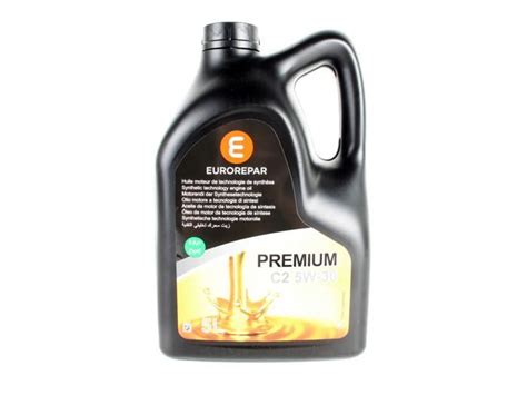 Huile Moteur EUROREPAR PREMIUM C2 5W30 5 Litres Citroen Fiat Opel ...