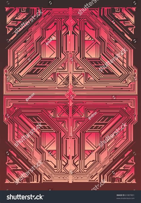 Abstract Tech Backgroundvector Illustration Stock Vector Royalty Free 61807801 Shutterstock