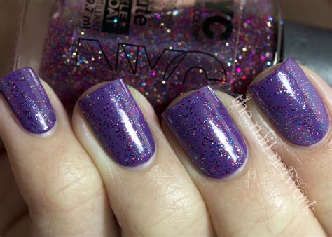 The Nail Network NYC Sparkle Top Coat Matte Me Crazy