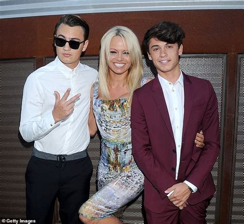 Pamela Anderson, 51, 'misses' sons Brandon, 22, and Dylan, 21, since ...