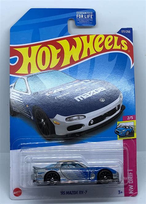 Hot Wheels Mazda RX Silver HW Drift Walmart