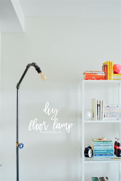 DIY Floor Lamp - by gabriella