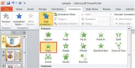 Using Transitions and Animations Efficiently in PowerPoint Presentations