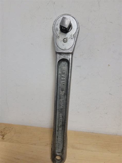 Vintage Snap On Tools 1 2 Drive Ratchet No 71n 1945 For Sale Online EBay