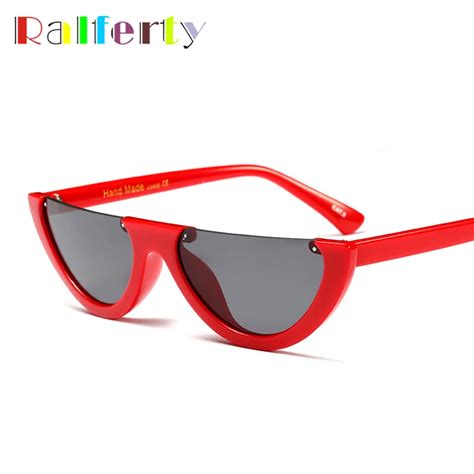 Buy Ralferty Red Small Sunglasses Women Brand Designer