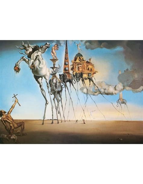 Puzzle Salvador Dali The Temptation Of Saint Anthony 1000 Pcs