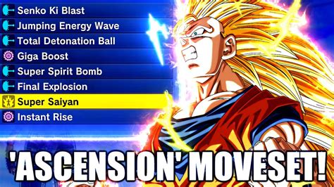 Full Ascension Themed Moveset Dragon Ball Xenoverse 2 YouTube