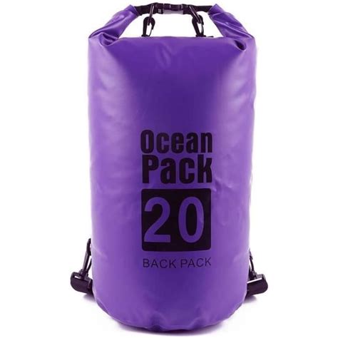 Sac étanche TRAHOO Sac à épaules pliable pour kayak rafting piscine