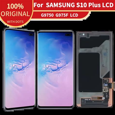 Original Amoled For Samsung S10 Plus Lcd Display G975f Ds G975u G975w