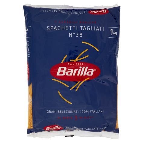 Barilla Pasta Spaghetti Tagliati N Grano Italiano Cello Kg