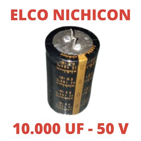 ELCO NICHICON 10000 UF 50 V BARU ELKO 10000 50UF 10000UF 50V 10000 50V