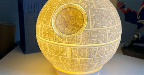 Death Star Lamp - Ikea Fado 17cm by Kiloler | Download free STL model ...