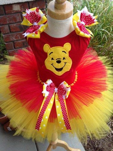 Winnie The Pooh Costume Tutu Set Winnie The Pooh Costume Halloween