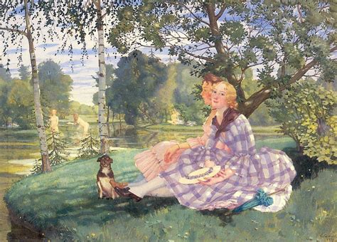 Summer Konstantin Somov Wikiart Org