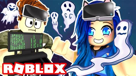 Ghost Hunting In A Roblox Mansion Youtube