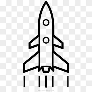 Rocket Coloring Page - Line Art, HD Png Download - 1000x1000 (#4255796 ...