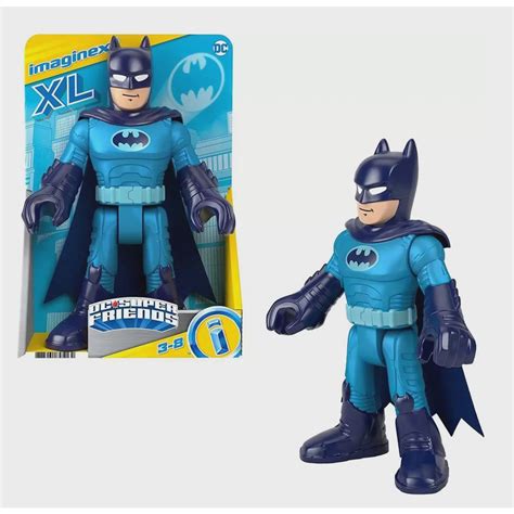 Boneco Imaginext Dc Super Friends Xl Batman Azul Mattel Submarino