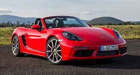 Porsche Boxster Typ Abmessungen Technische Daten L Nge