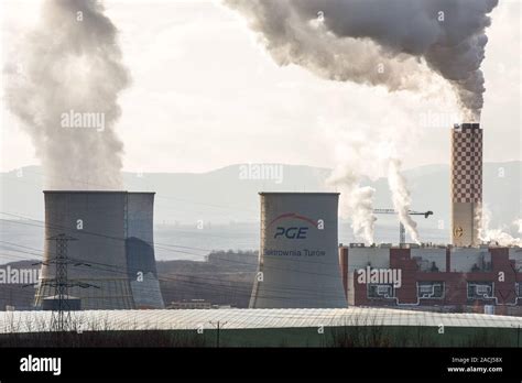 Bogatynia Poland 30th Nov 2019 A View Of Turow Power Plant A