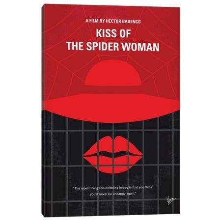 Kiss Of The Spider Woman Minimal Movie Poster | Canvas prints, Spider ...