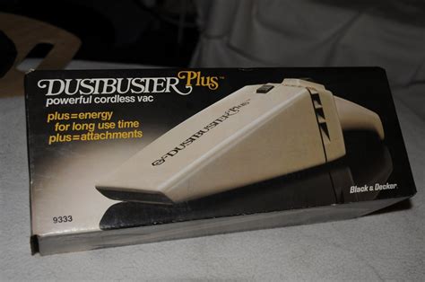 Black & Decker Dustbuster Plus Cordless Vac Model 9333