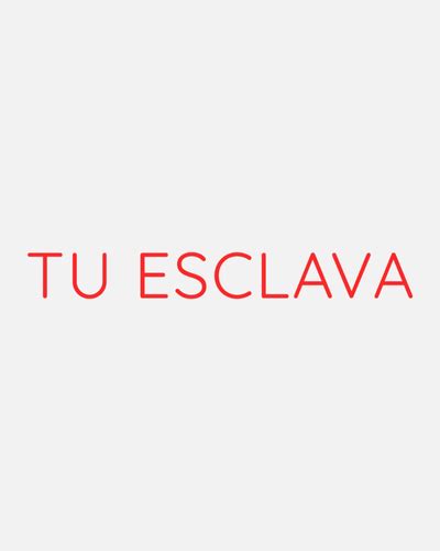 Tatuaje Erótico Temporal TU ESCLAVA All Natural Sex Shop