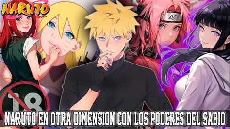 QHPS NARUTO ERA ENVIADO A OTRA DIMENSION CON LOS PODERES DEL SABIO