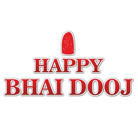 Happy Bhai Dooj Text Png Images